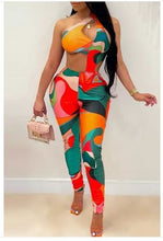 Load image into Gallery viewer, Let&#39;s Go To The Tropics Jumpsuit
