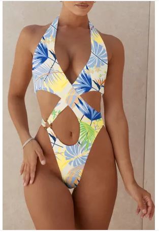 Summer In Bahamas One Piece Swimsuit