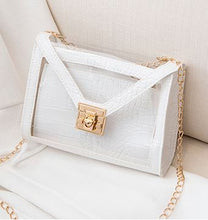 Load image into Gallery viewer, Clear Rectangular Crossbody Bag
