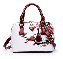 Load image into Gallery viewer, Women&#39;s Double Handled Floral Handbag
