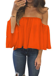 Drape Style Casual Pullover Blouse
