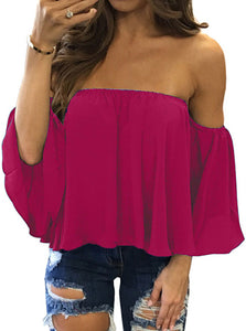 Drape Style Casual Pullover Blouse